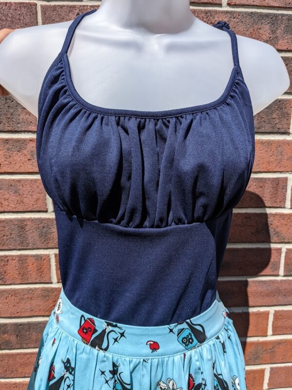 Jayne Top in Navy by Voodoo Vixen
