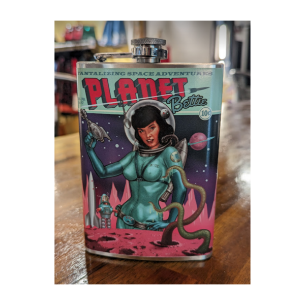 Planet Bettie Flask