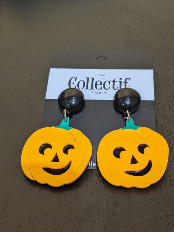 Pumpkin Earrings by Collectif