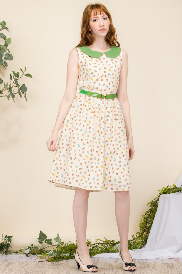 Teddy Bear Vintage Inspired Dress
