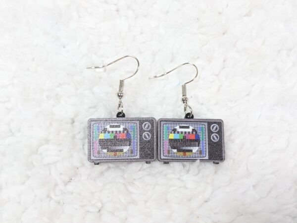 TV Killed the Radio Star Earrings